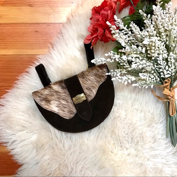 Mikki G Bags Very Rare Vintage Mikki G Leather Fur Belt Bag Poshmark
